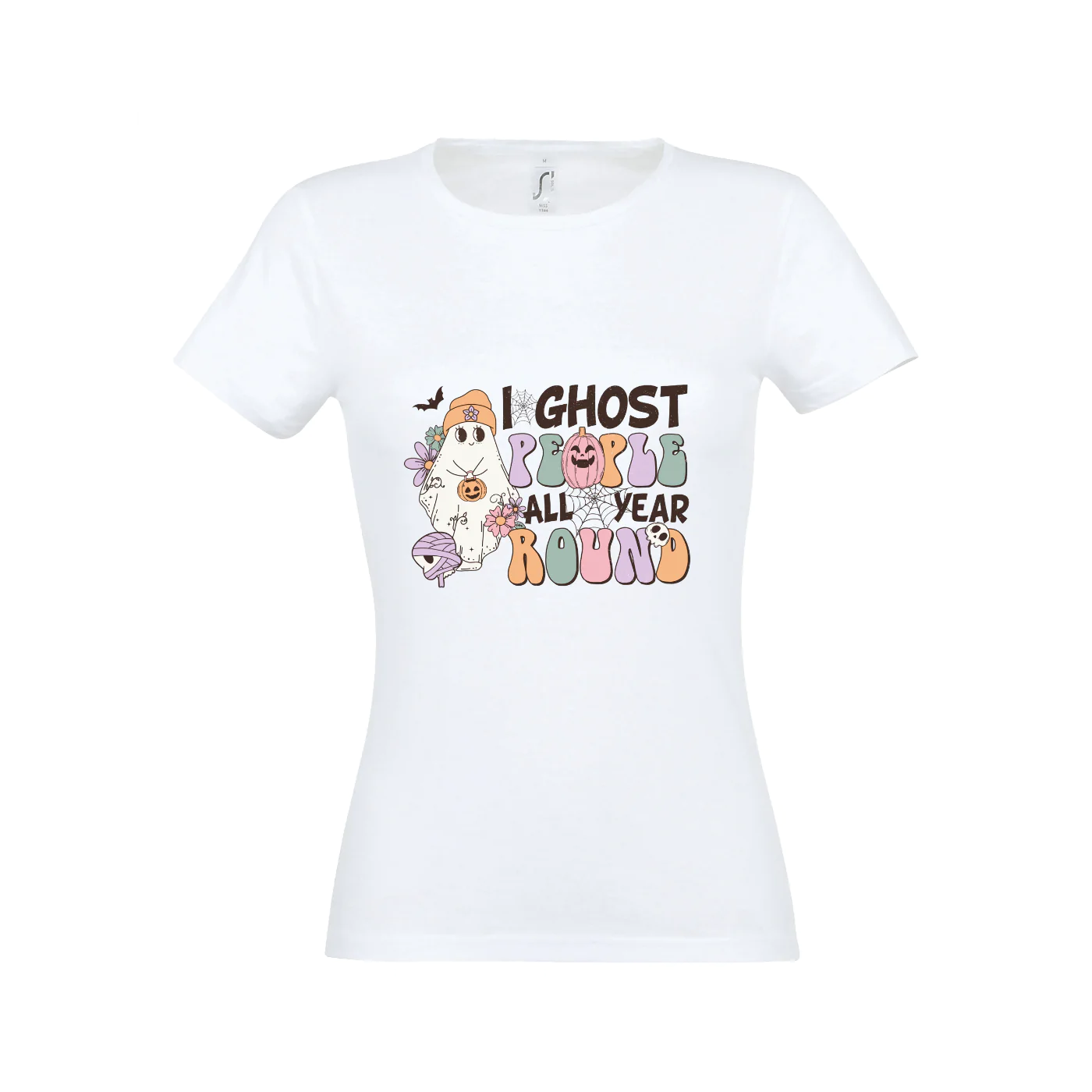 I ghost people all year around női póló