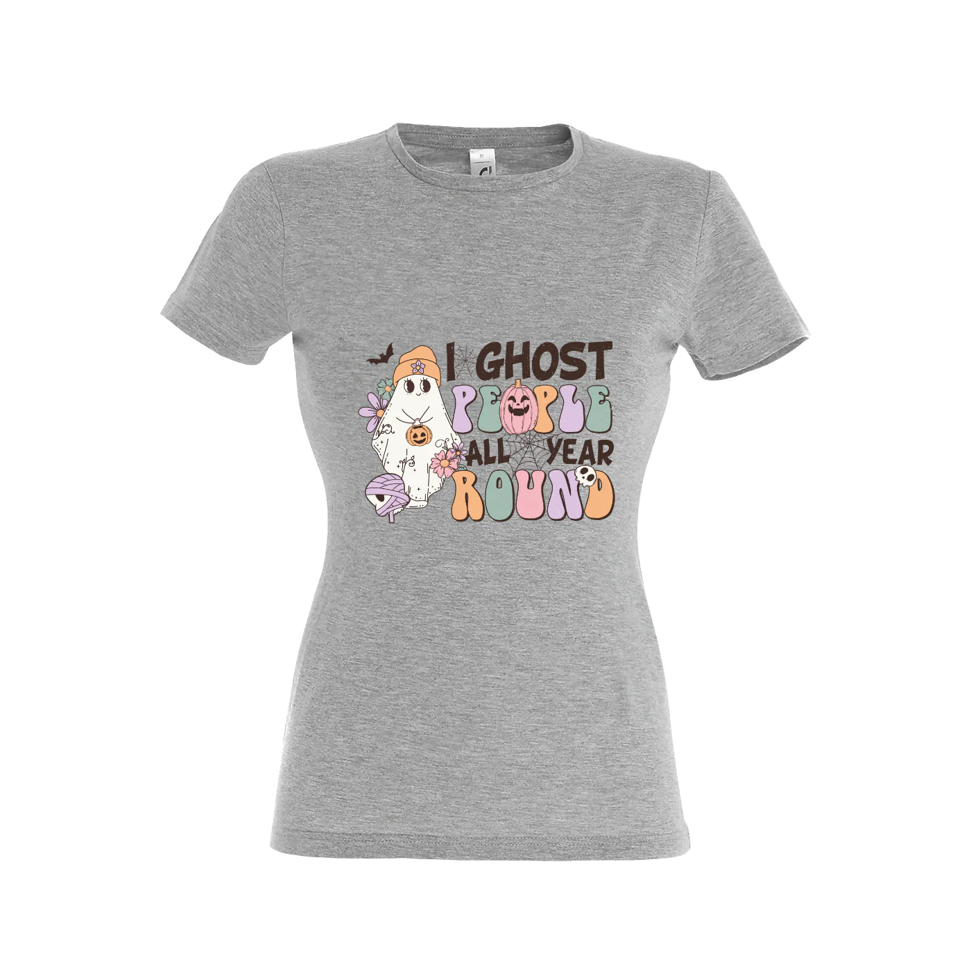 I ghost people all year around női póló