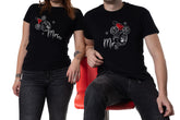 Mickey&Minnie fekete páros póló