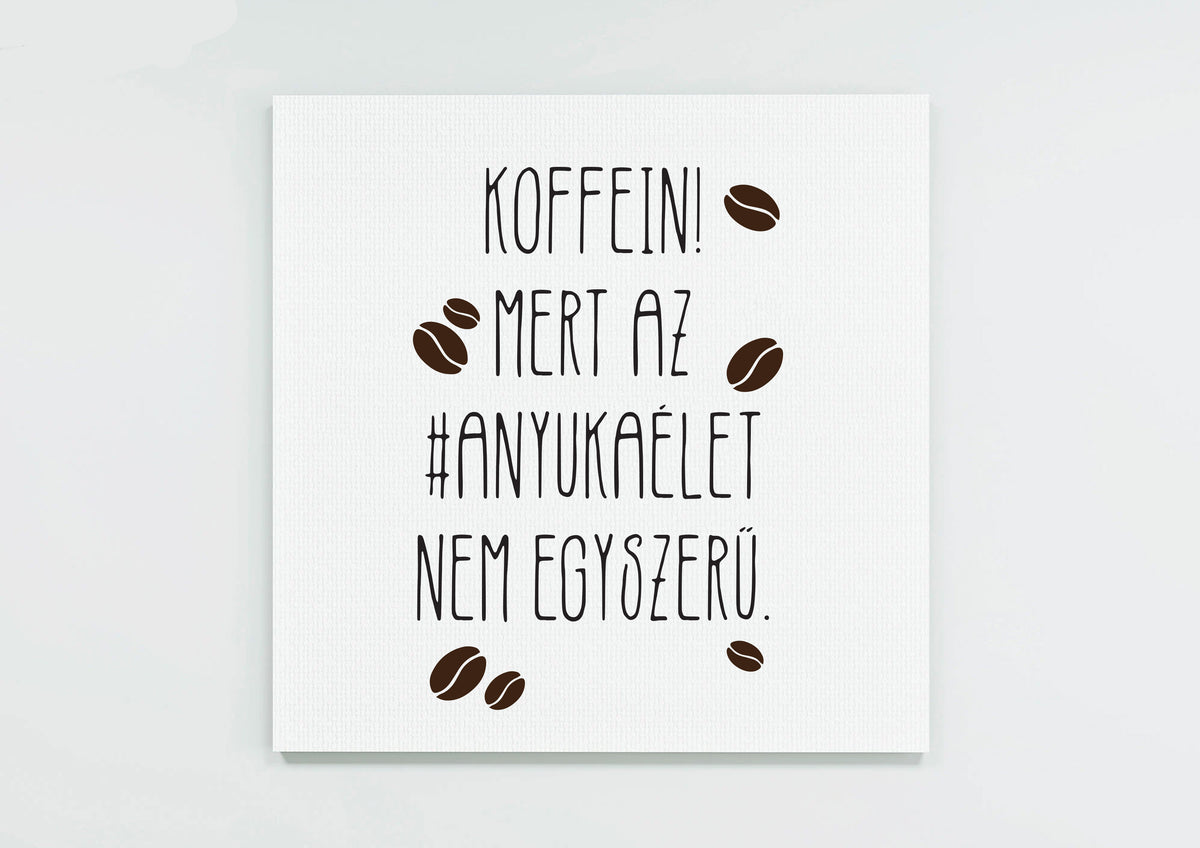 #anyaélet - vászonkép
