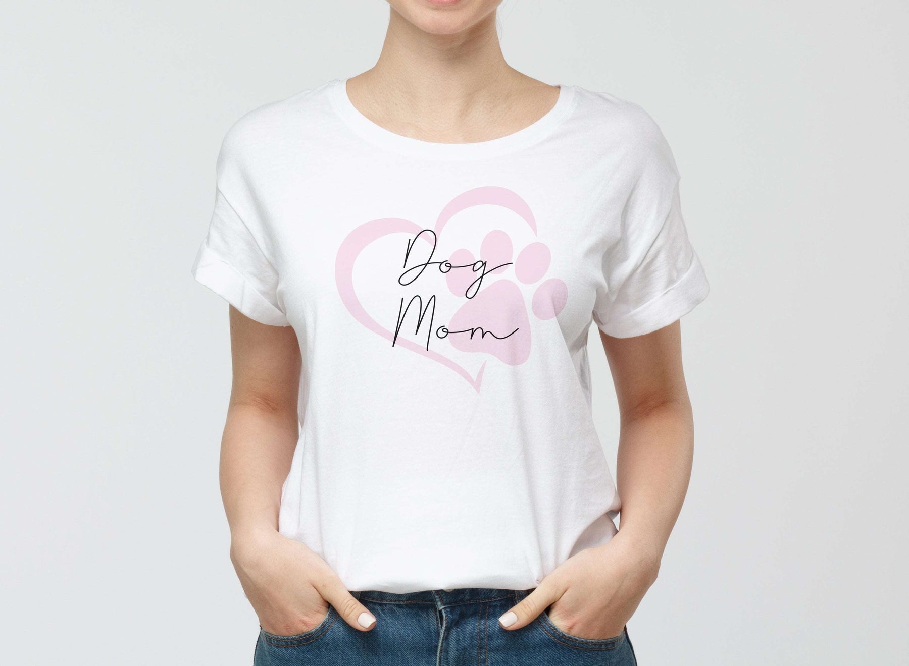 Dog Mom feliratos póló
