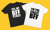 My bff is crazy páros póló