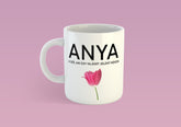 Anya tulipán bögre