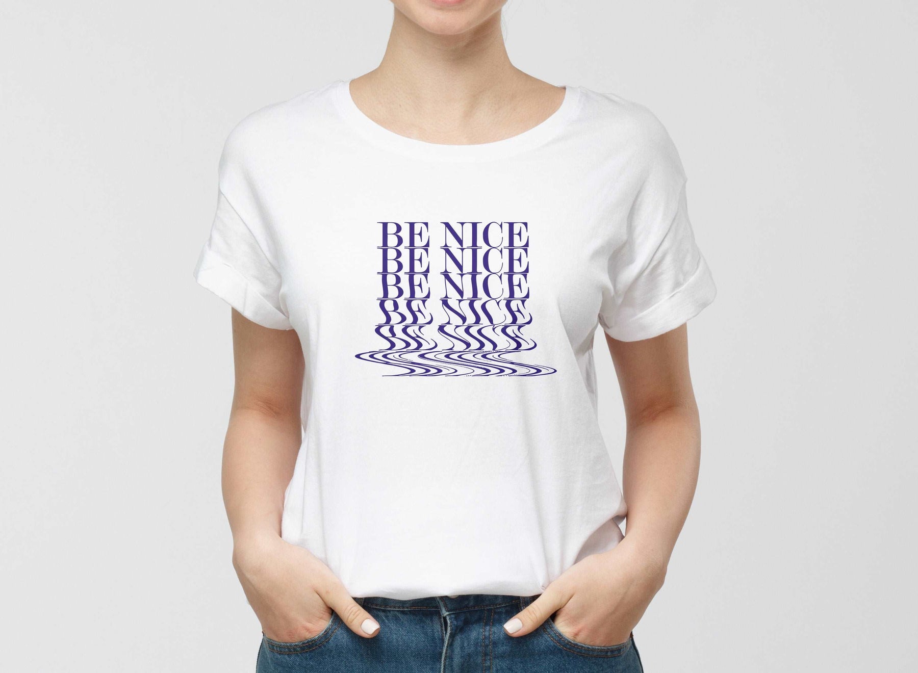 Be nice női póló