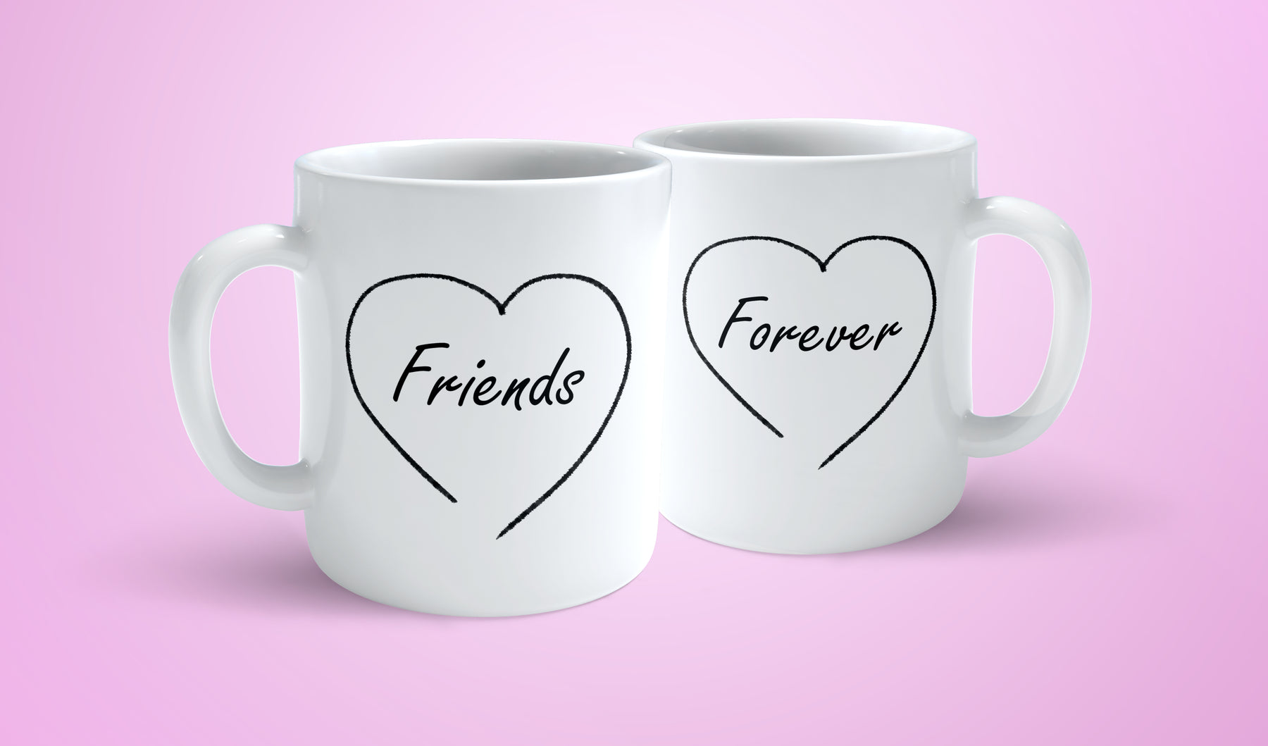Friends forever páros bögre