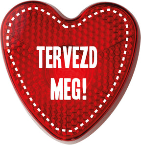 Szív alakú villogó lámpa