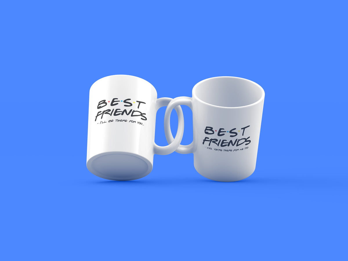Best Friends páros bögre