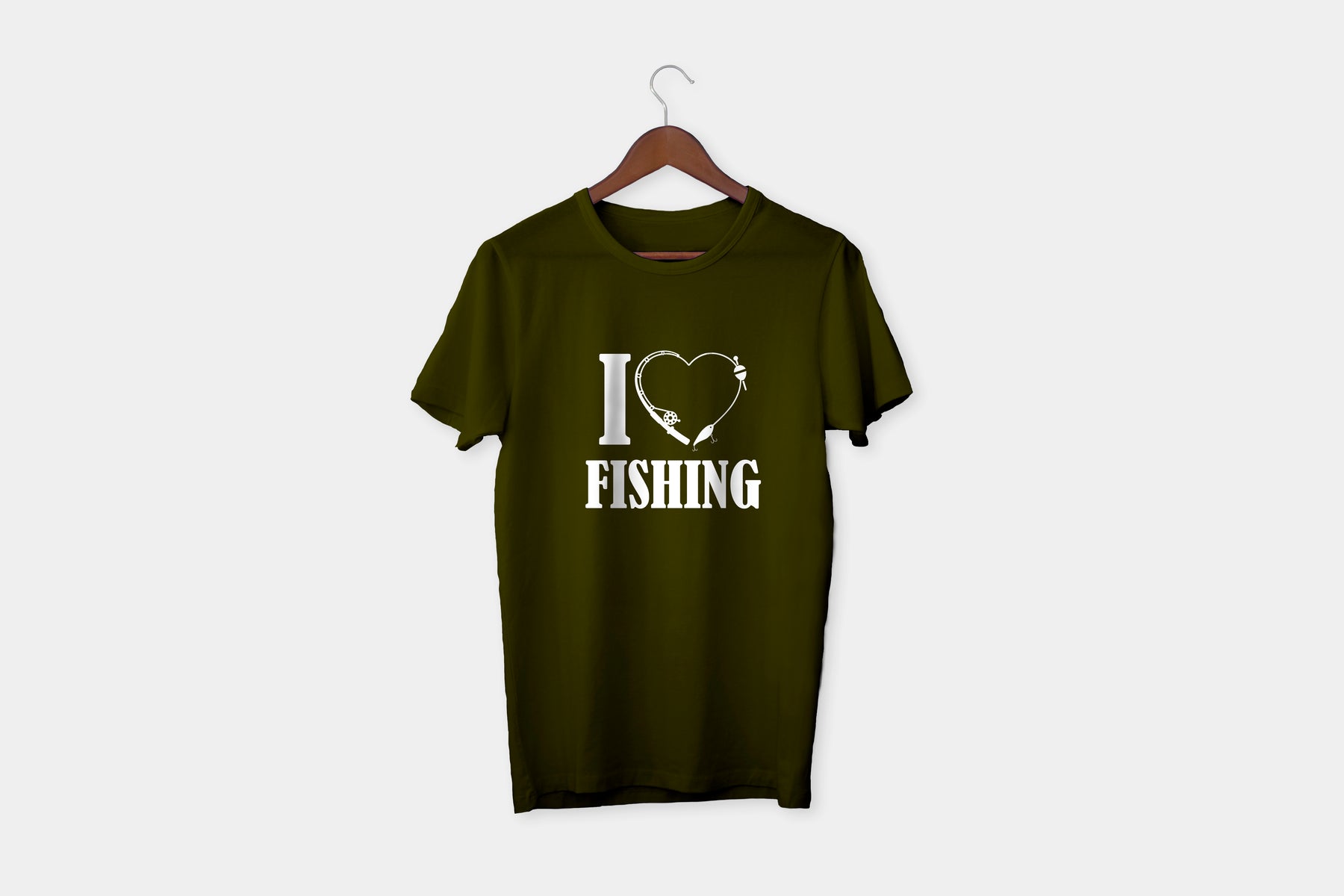 I love fishing