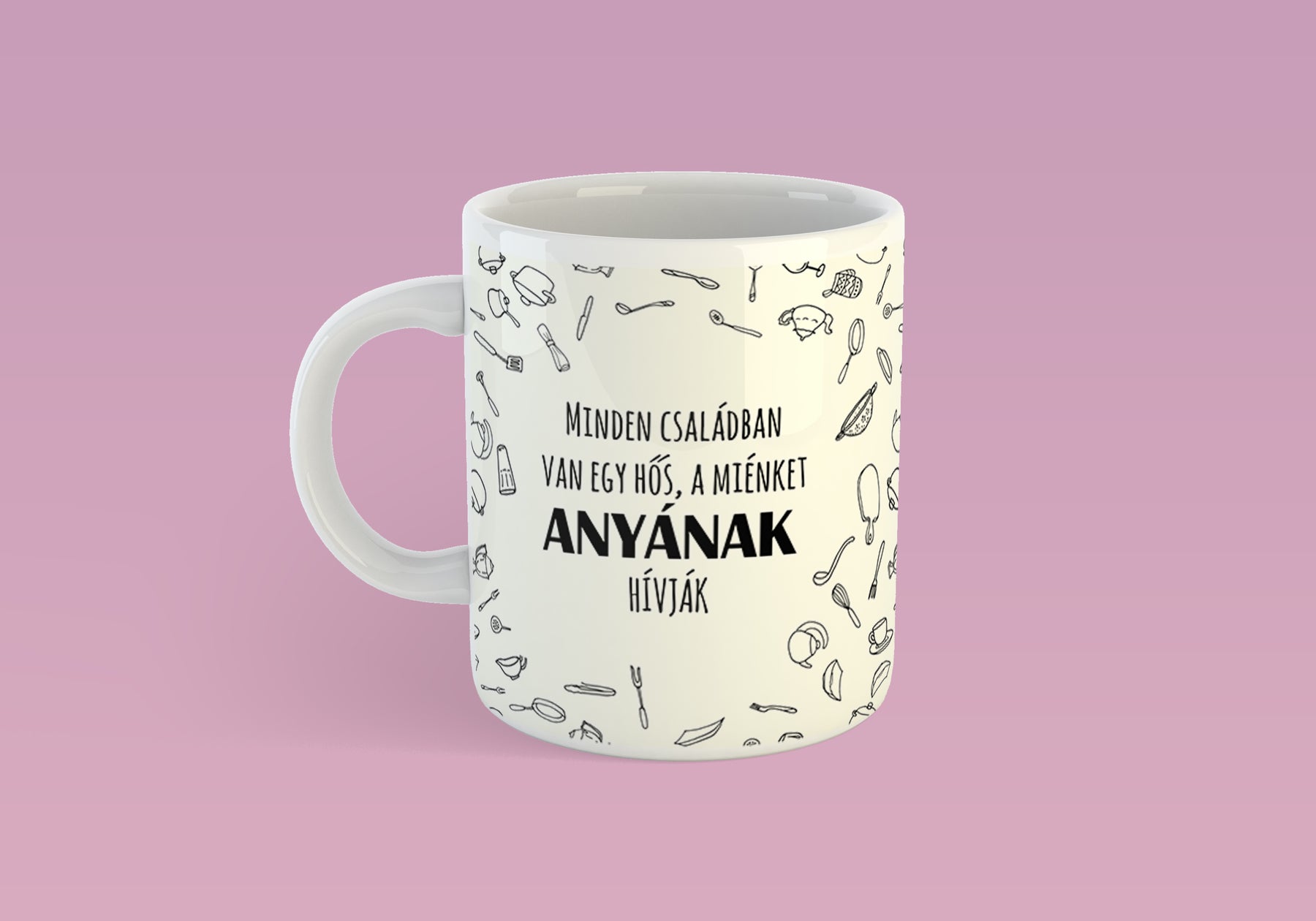 Hős anya bögre