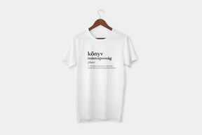 könyvmoly hobbi póló