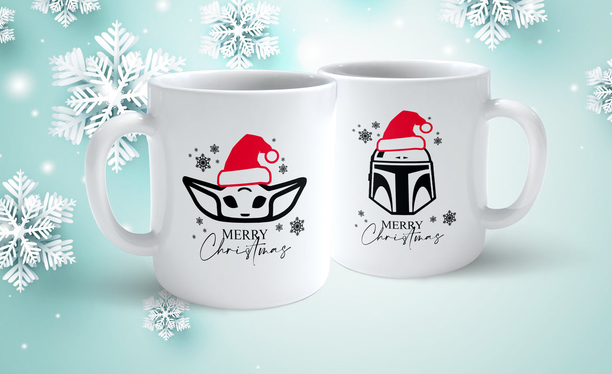 Star Wars Mandaloran Karácsonyi páros bögre