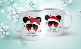 Mickey Egeres Karácsonyi páros bögre
