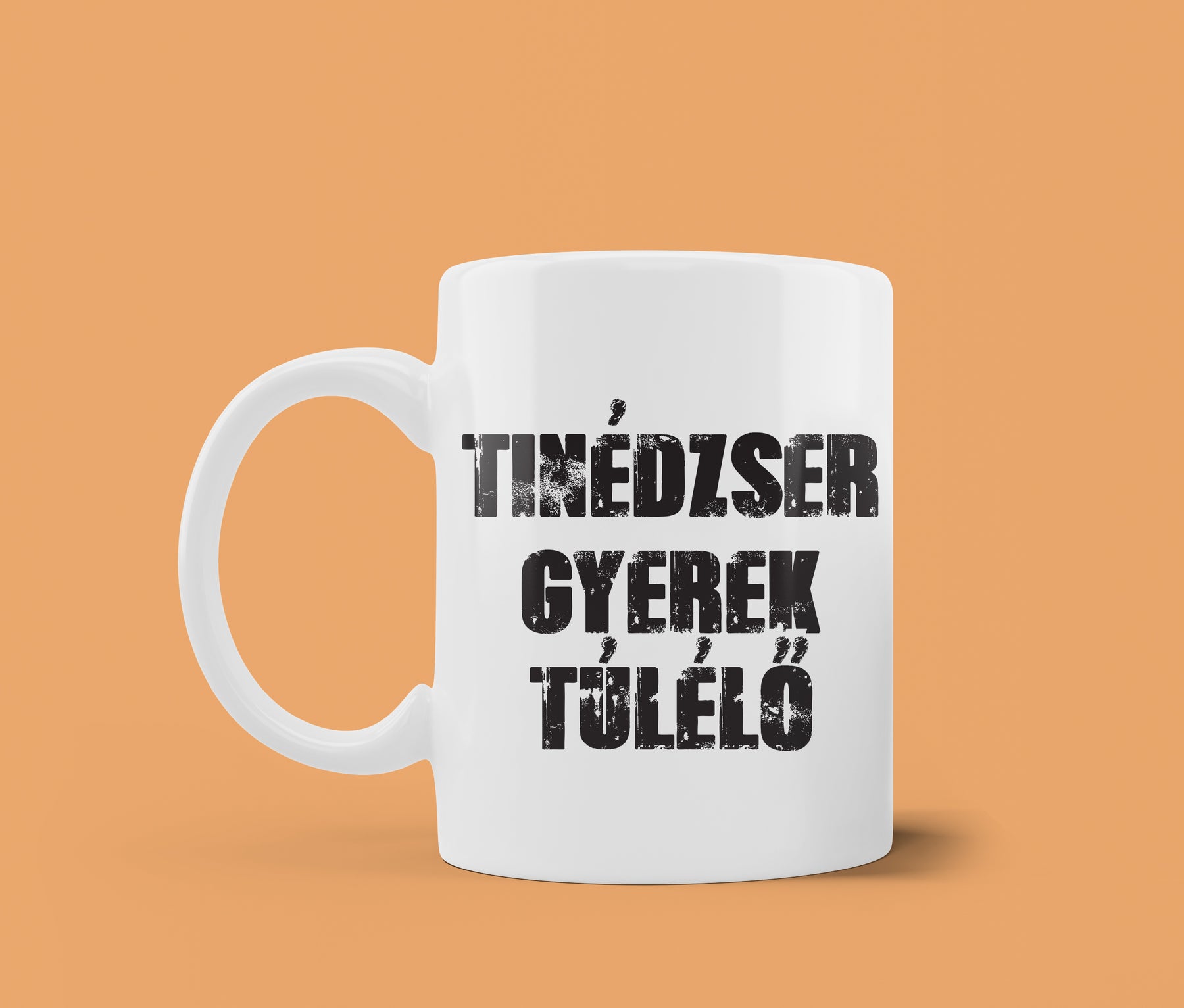 Tinédzser túlélő bögre