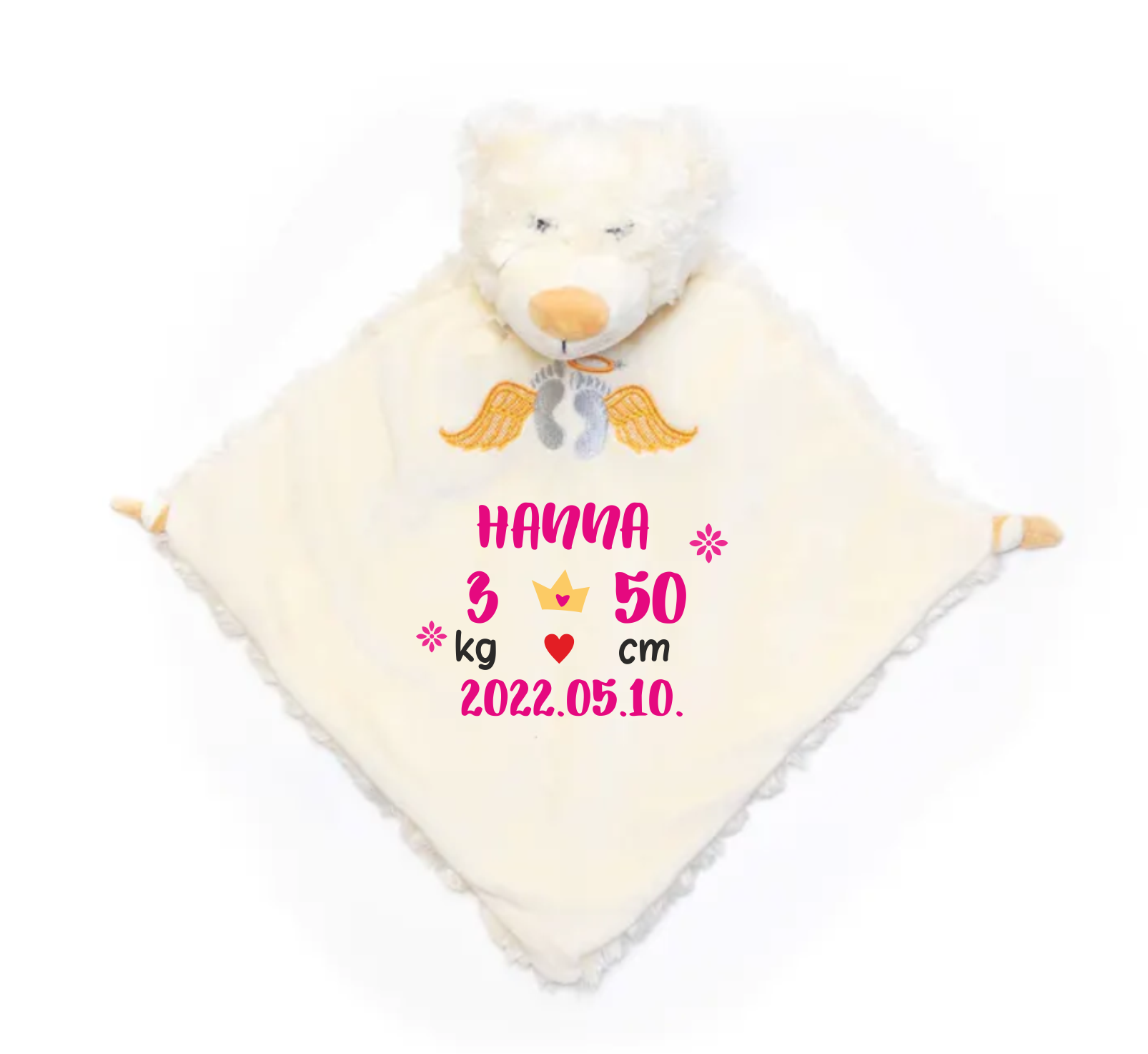 Cubbies hímezhető őrangyal maci alvóka